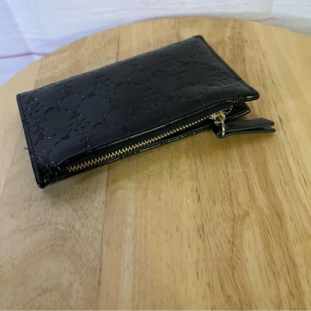 Nanette‎ Lepore Small Embossed Monogram Wallet